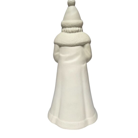 Santa Clause Holding a‎ Birdhouse Ceramic Music Box 10in - Picture 3 of 8